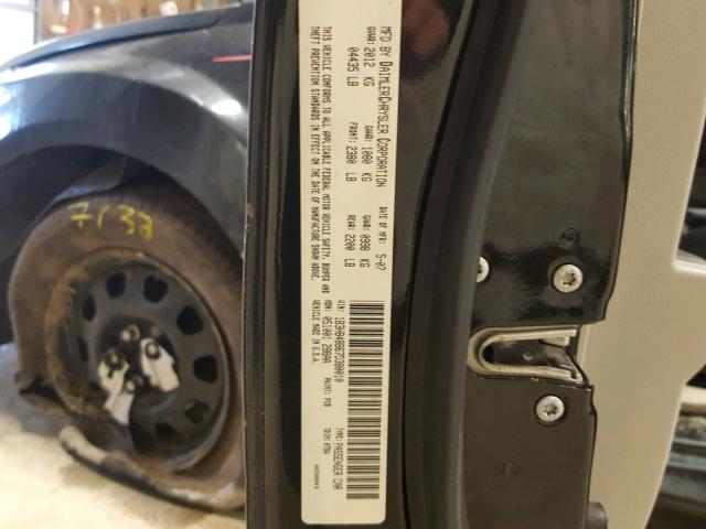 1B3HB48B67D380010 - 2007 DODGE CALIBER SX BLACK photo 10