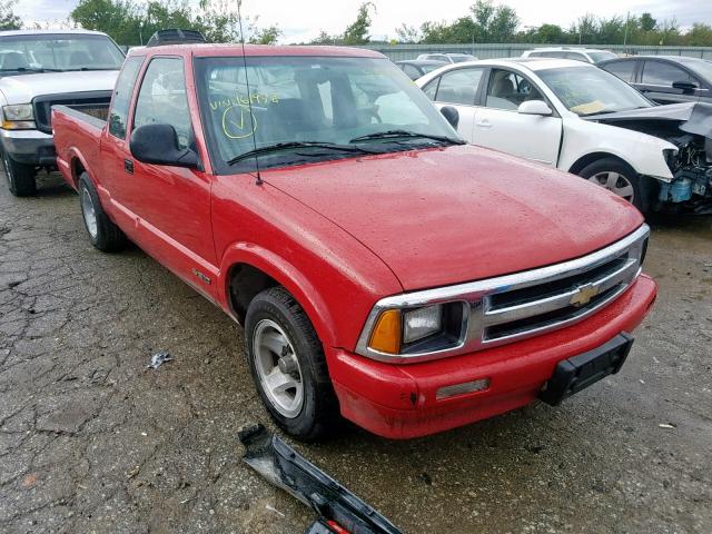 1GCCS194XT8161948 - 1996 CHEVROLET S TRUCK S1 RED photo 1