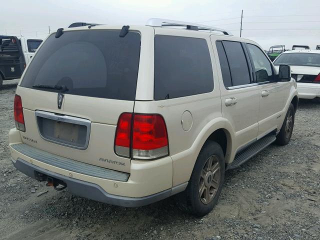 5LMEU88H75ZJ01857 - 2005 LINCOLN AVIATOR 金色 照片 4