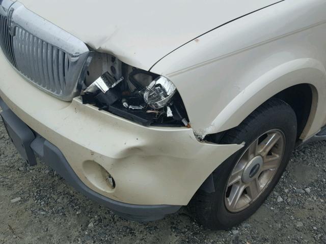 5LMEU88H75ZJ01857 - 2005 LINCOLN AVIATOR 金色 照片 9