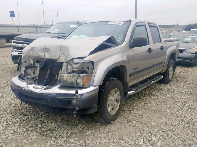 1GCDS136548128694 - 2004 CHEVROLET COLORADO GRAY photo 2