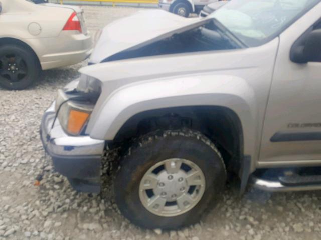 1GCDS136548128694 - 2004 CHEVROLET COLORADO GRAY photo 9