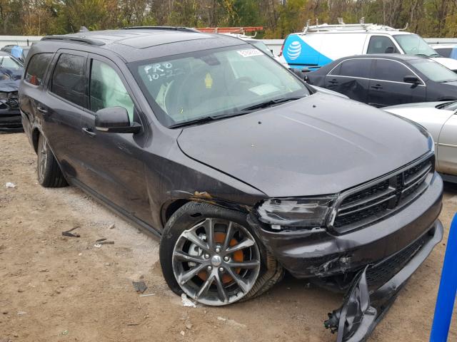 1C4RDJDG7JC414563 - 2018 DODGE DURANGO GT GRAY photo 1