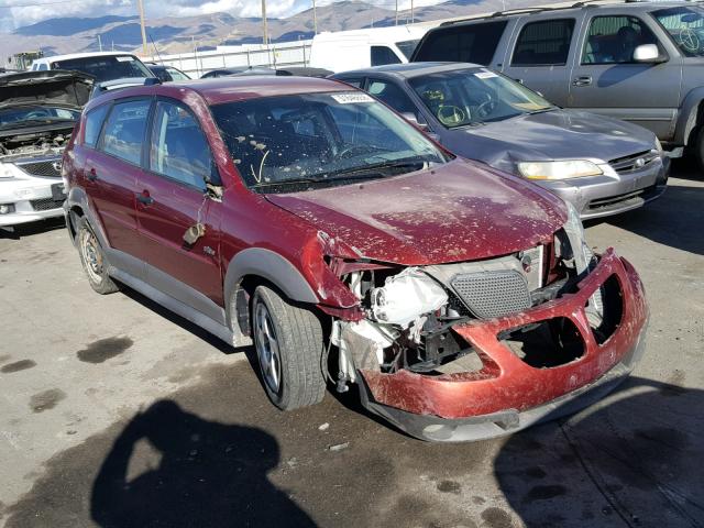 5Y2SL65856Z424442 - 2006 PONTIAC VIBE RED photo 1