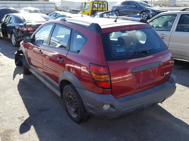 5Y2SL65856Z424442 - 2006 PONTIAC VIBE RED photo 3