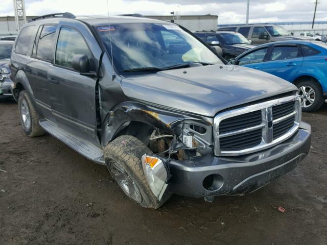 1D4HB58DX5F544398 - 2005 DODGE DURANGO LI GRAY photo 1