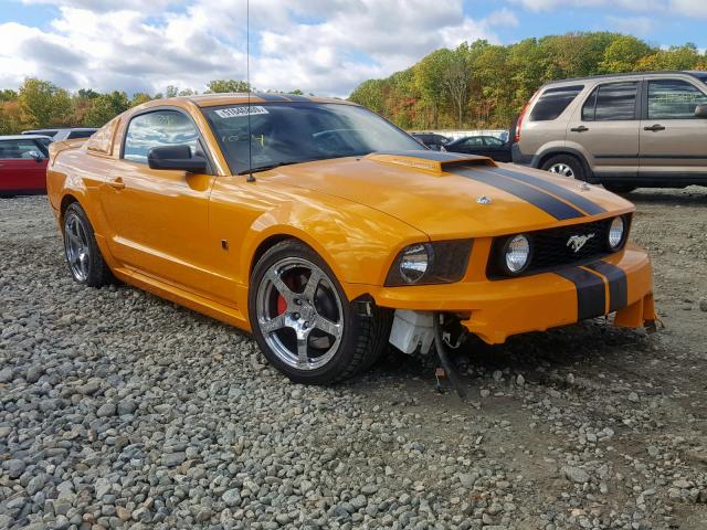 1ZVFT82H375228748 - 2007 FORD MUSTANG GT YELLOW photo 1