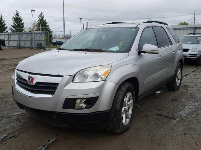 5GZEV23798J143402 - 2008 SATURN OUTLOOK XR ვერცხლისფერი ფოტო 2