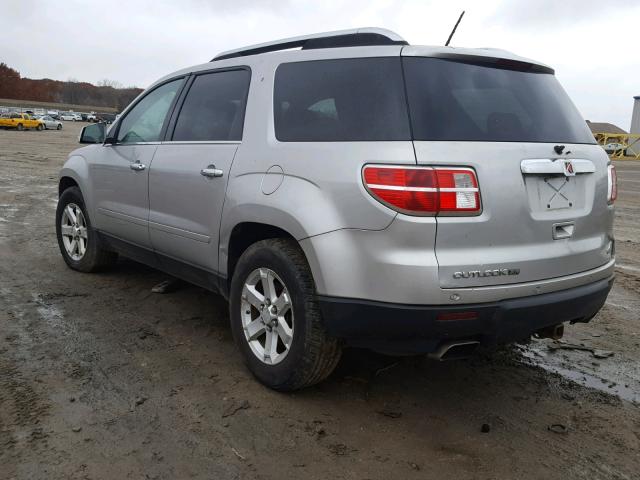 5GZEV23798J143402 - 2008 SATURN OUTLOOK XR ვერცხლისფერი ფოტო 3