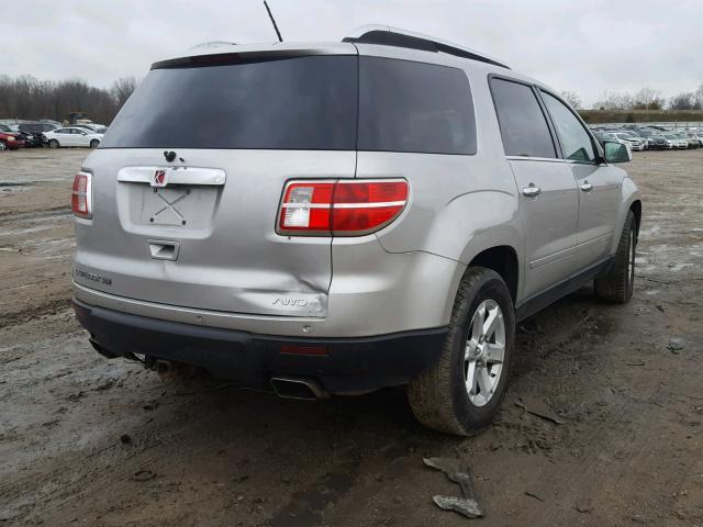 5GZEV23798J143402 - 2008 SATURN OUTLOOK XR ვერცხლისფერი ფოტო 4