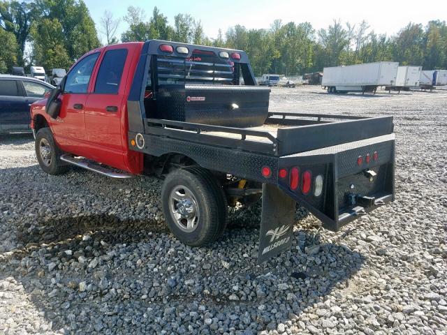 3D7LS38C75G742184 - 2005 DODGE RAM 3500 S RED photo 3