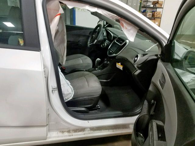 1G1JB5SH5H4178241 - 2017 CHEVROLET SONIC LS 白色 照片 5