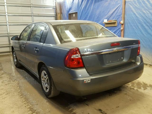 1G1ZS51F46F238255 - 2006 CHEVROLET MALIBU LS 灰色 照片 3
