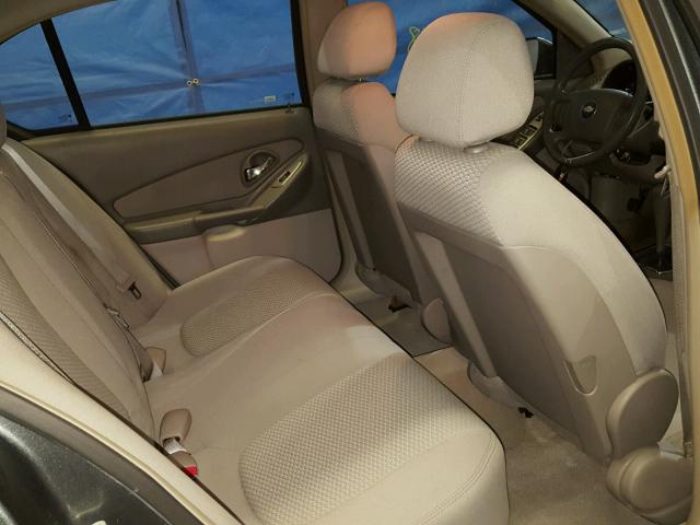 1G1ZS51F46F238255 - 2006 CHEVROLET MALIBU LS 灰色 照片 6