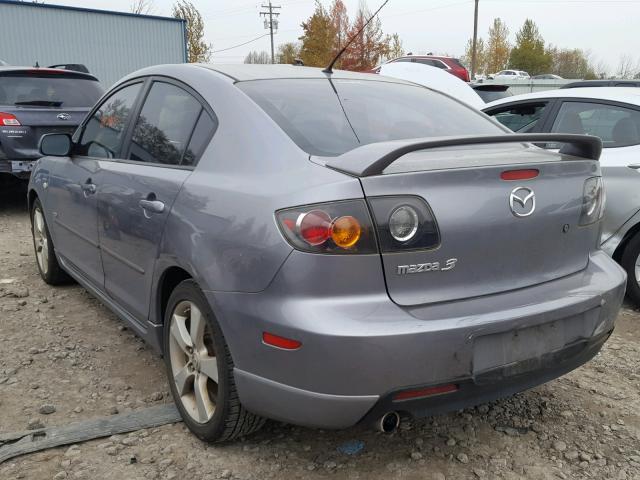 JM1BK323161493749 - 2006 MAZDA 3 S GRAY photo 3