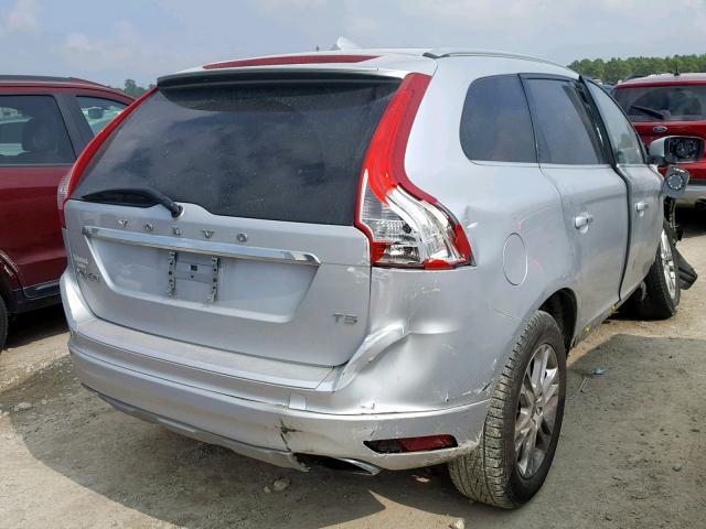 YV440MDK7G2798531 - 2016 VOLVO XC60 T5 SILVER photo 4