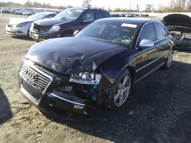 WAULV44E47N018152 - 2007 AUDI A8 4.2 QUA BLACK photo 2