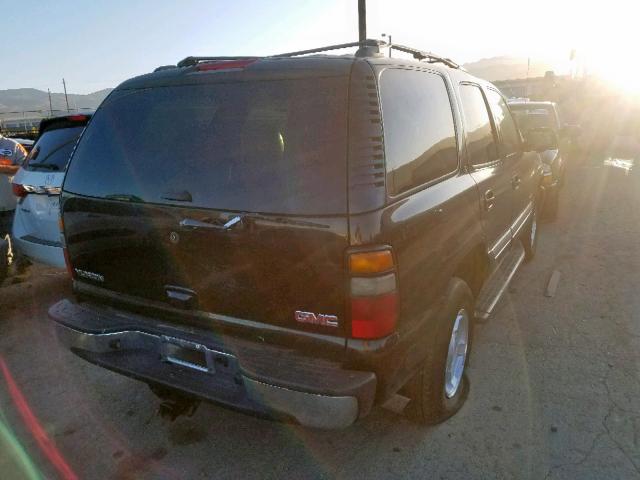 1GKEK13T56J123909 - 2006 GMC YUKON BLACK photo 4