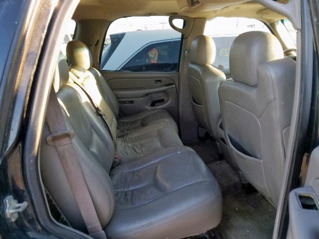 1GKEK13T56J123909 - 2006 GMC YUKON BLACK photo 6