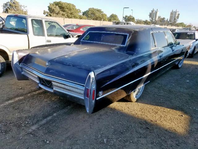 R8257840 - 1968 CADILLAC FLEETWOOD PURPLE photo 4