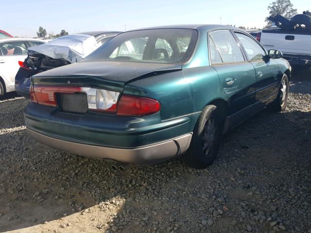 2G4WF5210V1472878 - 1997 BUICK REGAL GS GREEN photo 4