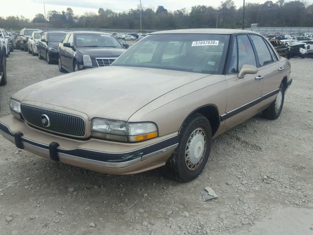 1G4HP52L3RH441747 - 1994 BUICK LESABRE CU BEIGE photo 2