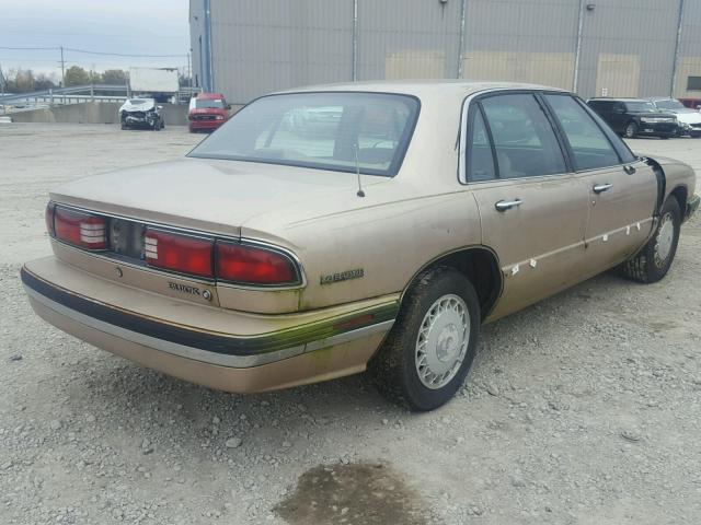 1G4HP52L3RH441747 - 1994 BUICK LESABRE CU BEIGE photo 4