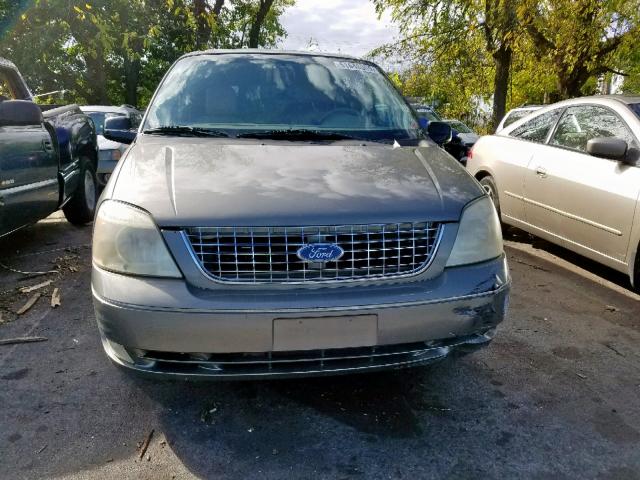 2FMZA52235BA09972 - 2005 FORD FREESTAR S GRAY photo 9