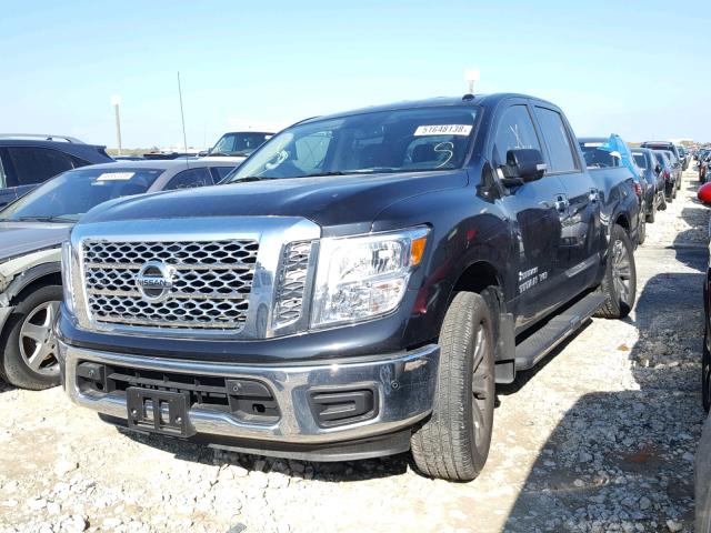 1N6AA1E69JN530425 - 2018 NISSAN TITAN SV BLACK photo 2