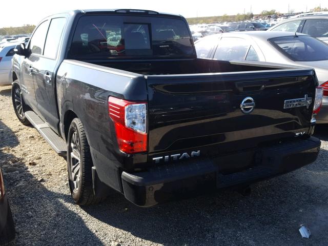 1N6AA1E69JN530425 - 2018 NISSAN TITAN SV BLACK photo 3