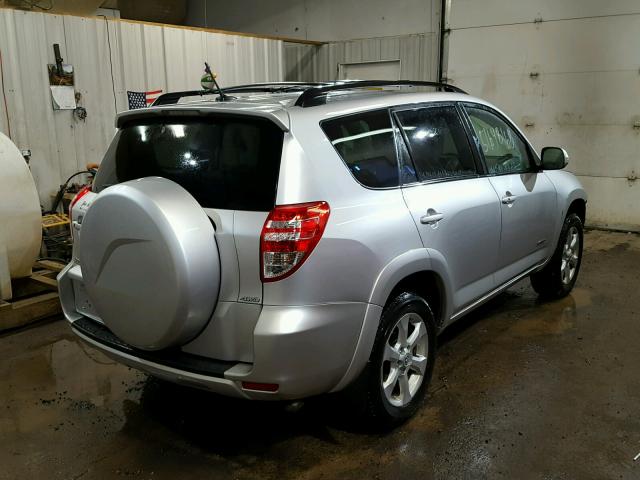 JTMBF31V795011029 - 2009 TOYOTA RAV4 LIMIT SILVER photo 4