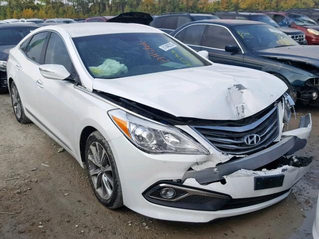 KMHFG4JG0HA590842 - 2017 HYUNDAI AZERA WHITE photo 1