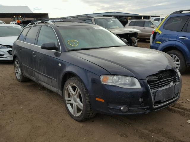 WAUKF78E97A124785 - 2007 AUDI A4 2.0T AV BLUE photo 1