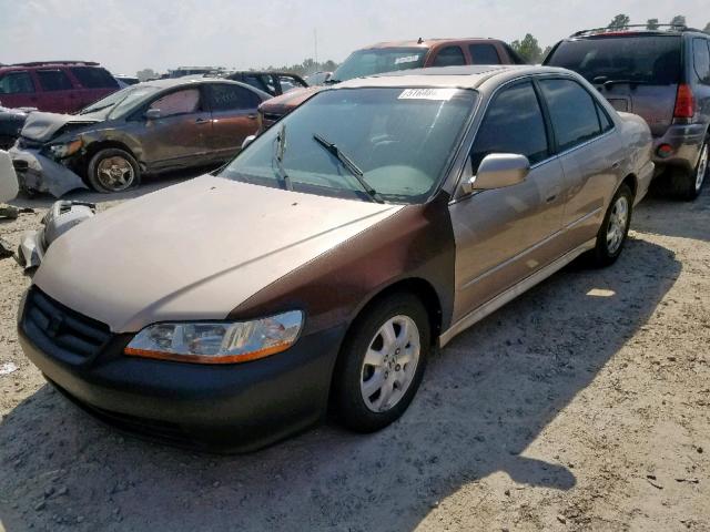 1HGCG56672A135699 - 2002 HONDA ACCORD EX BEIGE photo 2