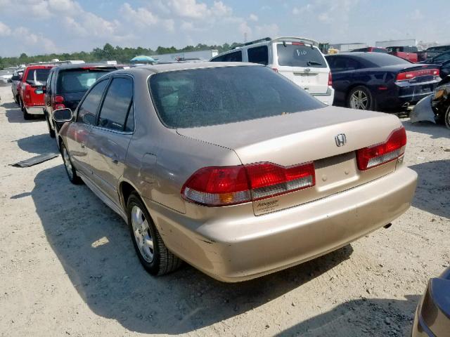 1HGCG56672A135699 - 2002 HONDA ACCORD EX BEIGE photo 3