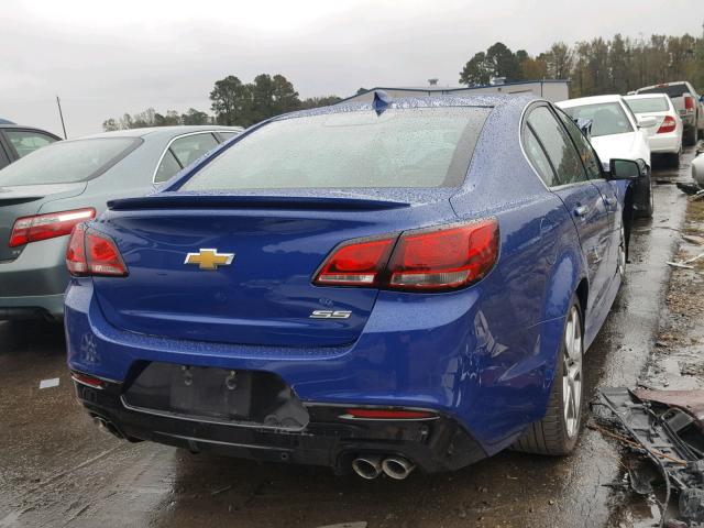 6G3F15RW4GL213217 - 2016 CHEVROLET SS BLUE photo 4