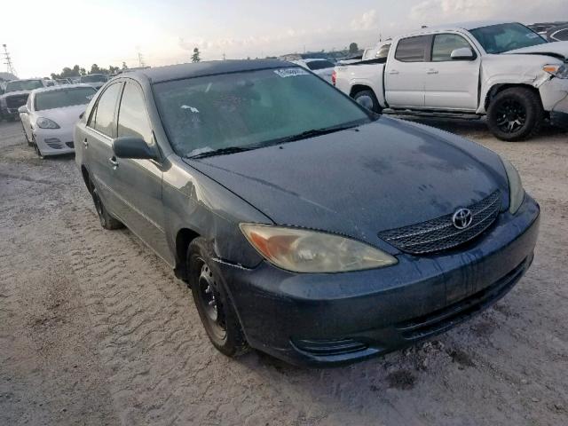 4T1BE32K32U519920 - 2002 TOYOTA CAMRY LE GREEN photo 1