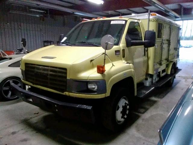 1GDJ5C1G07F900158 - 2007 GMC C5500 C5C0 YELLOW photo 2