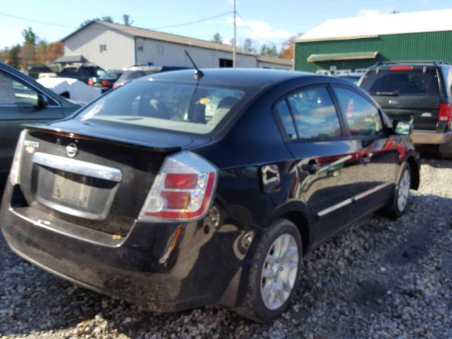 3N1AB6AP0BL690466 - 2011 NISSAN SENTRA 2.0 BLACK photo 4