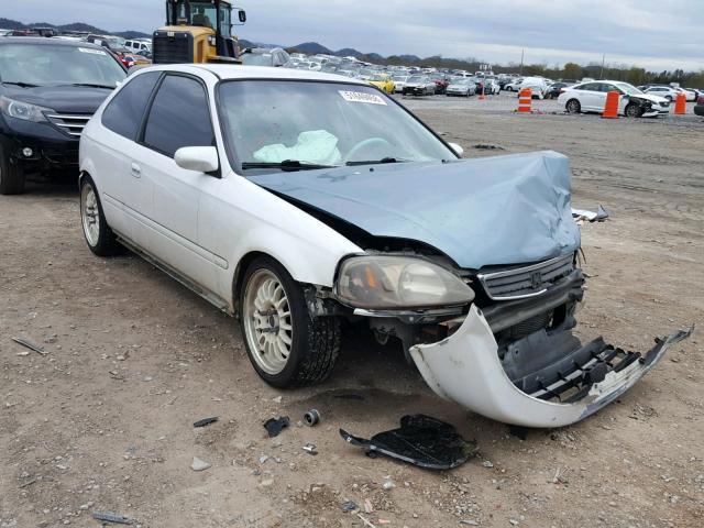 2HGEJ6342VH104871 - 1997 HONDA CIVIC DX WHITE photo 1