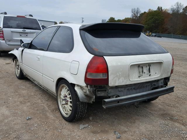 2HGEJ6342VH104871 - 1997 HONDA CIVIC DX WHITE photo 3