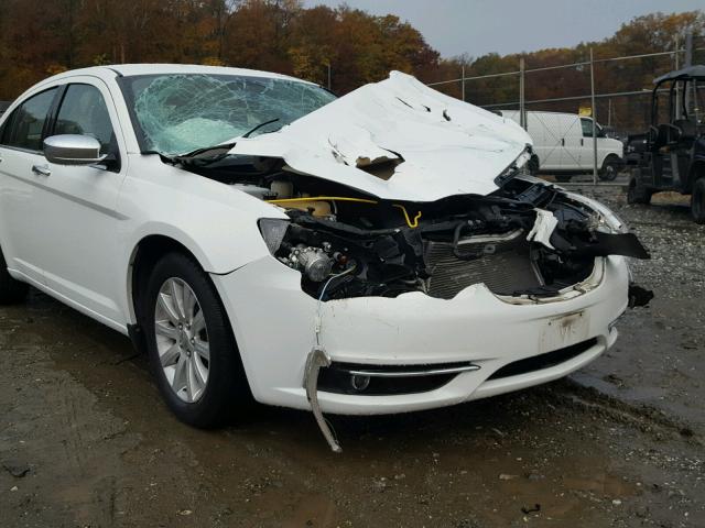 1C3CCBCG4DN507246 - 2013 CHRYSLER 200 LIMITE WHITE photo 9