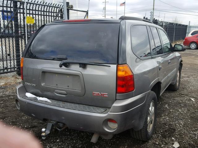 1GKDT13S582102572 - 2008 GMC ENVOY GRAY photo 4