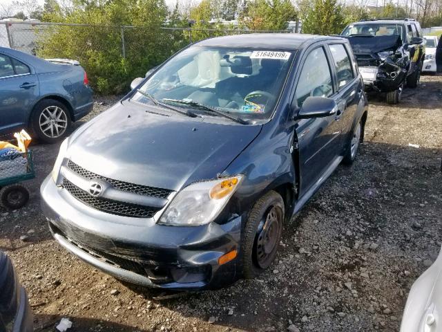 JTKKT604X65012070 - 2006 TOYOTA SCION XA GRAY photo 2