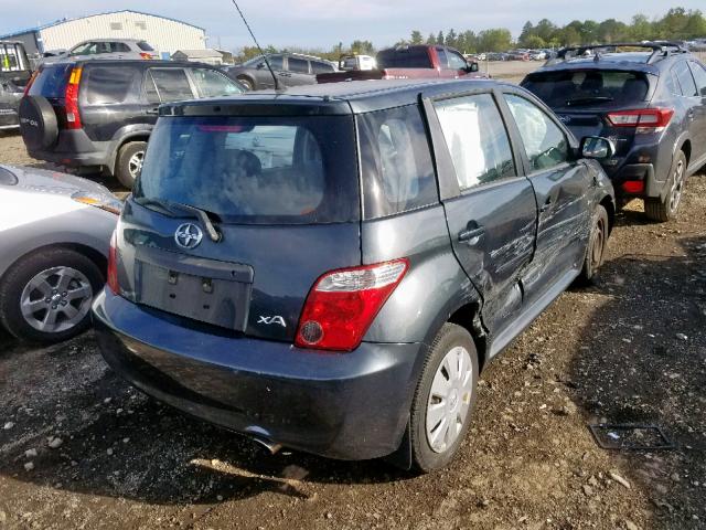 JTKKT604X65012070 - 2006 TOYOTA SCION XA GRAY photo 4