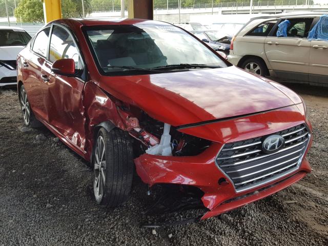 3KPC34A35JE011556 - 2018 HYUNDAI ACCENT LIM RED photo 1