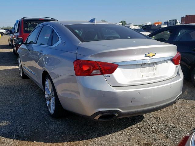 2G1165S39F9279060 - 2015 CHEVROLET IMPALA LTZ SILVER photo 3