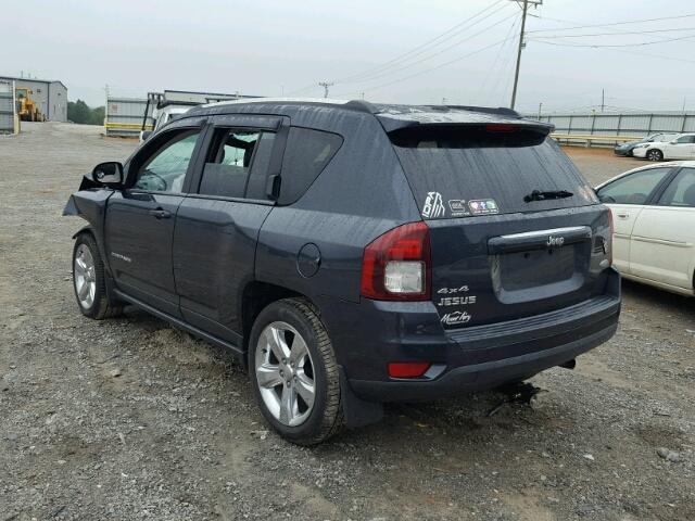 1C4NJDEB7ED661772 - 2014 JEEP COMPASS LA CHARCOAL photo 3