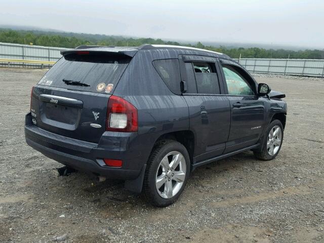 1C4NJDEB7ED661772 - 2014 JEEP COMPASS LA CHARCOAL photo 4