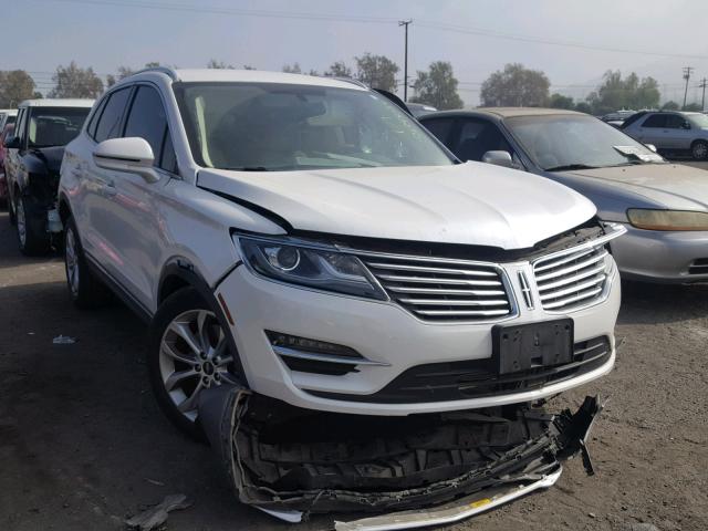 5LMCJ1A9XFUJ02848 - 2015 LINCOLN MKC WHITE photo 1